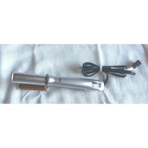 InStyler Rotating Iron IS1001 Silver Hair Straightener Curler Volumizer 135W